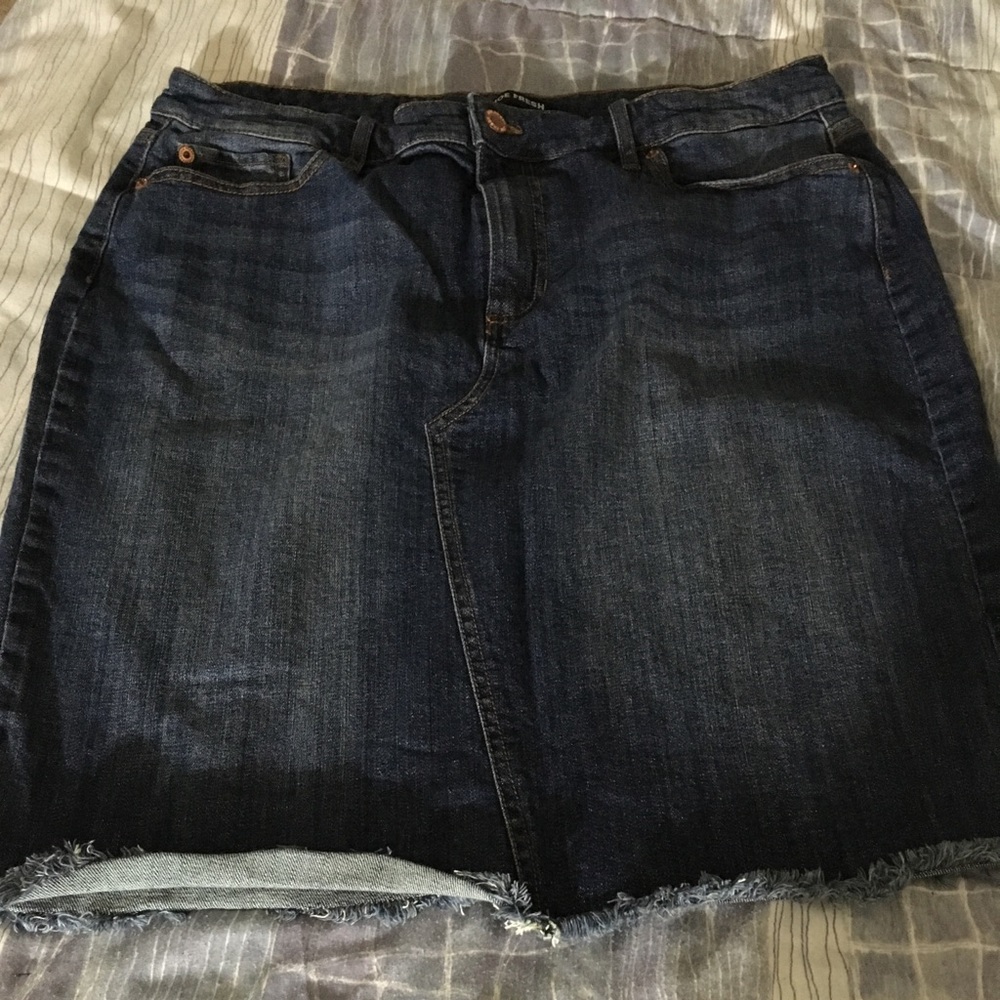 Denim skirt